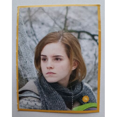 Sticker Harry Potter Super U 2022 N° 76 Hermione Granger Emma Watson Autocollant