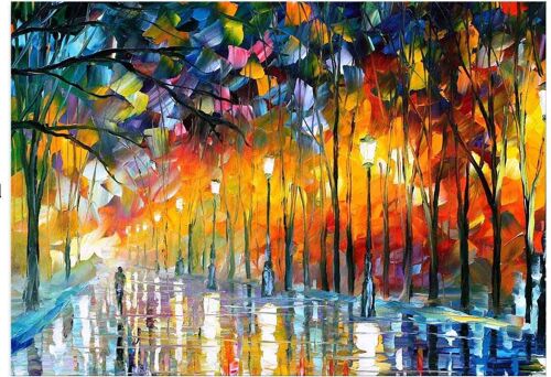 Toile décorative Misty mood 100 x 70 cm