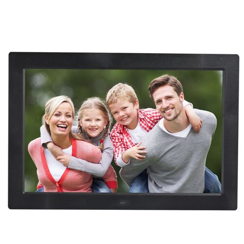 Cadre numérique LED 15 pouces Résolution 1280 x 800 Lecteur Vidéo Photo Noir YONIS