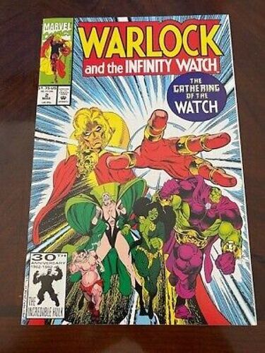 Warlock And The Infinity Watch # 2 ( V.O. Marvel 1992 ) *** Jim Starlin & Angel Medina