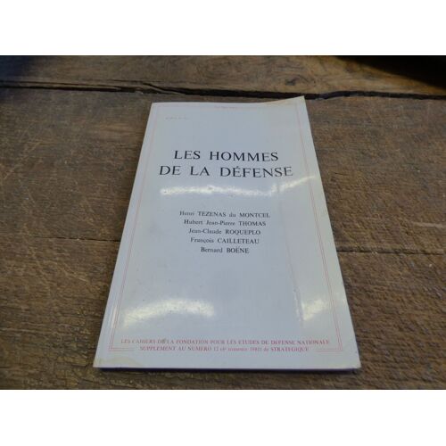 Les Hommes De La Défense Par Henri Tezenas Du Montcel Cahier N° 21 Les Sept Épées