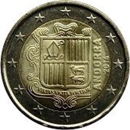 Andorre 2 Euros 2016 Neuf Unc Du Bu+++Tres Rare+++