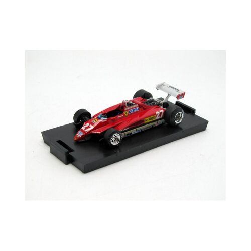 Brumm 1/43 - R267 - Ferrari 126 C2 - 2nd San Marino Gp 1982 (G. Villeneuve)-Brumm