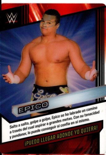 Trading Card Panini Wwe Version Espagnole 2016 Epico 077