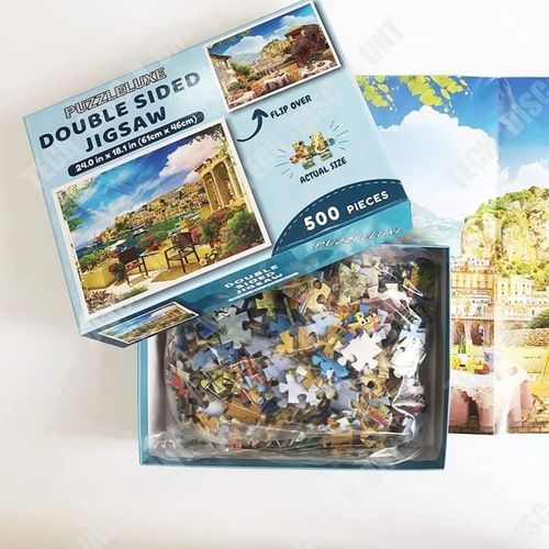 Td® Puzzle Coupe Du Monde 2018 Équipe De France 50*35cm 500 Pièces Impression Hd Adultes Enfants Jouets Éducatif Football World Cup