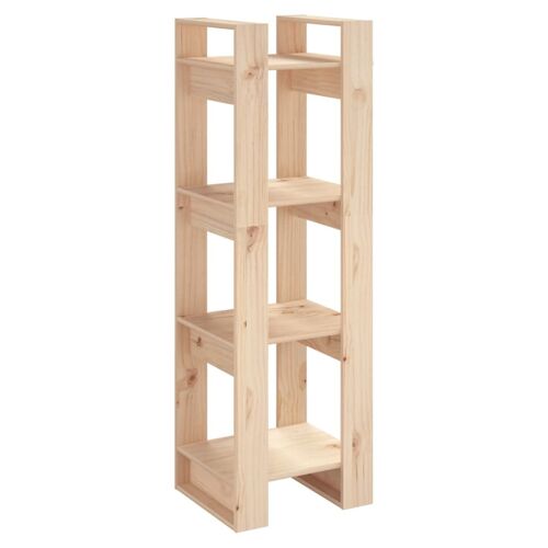 Vidaxl Bibliothèque/Séparateur De Pièce 41x35x125 Cm Pin Massif