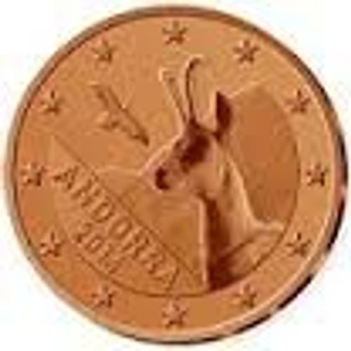 Andorre 2 Ct 2017 Neuf Unc Du Bu+++Tres Rare+++