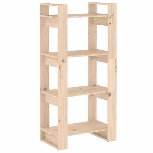 Vidaxl Bibliothèque/Séparateur De Pièce 60x35x125 Cm Bois Massif