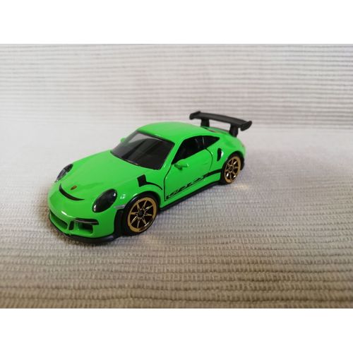 Voiture Porsche 911 Gt3 Rs Verte Majorette 1/64-Majorette