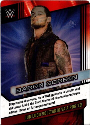 Trading Card Panini Wwe Version Espagnole 2016 Baron Corbin 038