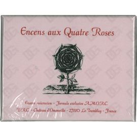 Encens Rosicrucien Aux Quatre Roses Boîte De 24 Cubes 