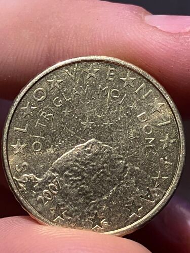 Pièce De 50cent Slovénie Mont Triglav 2007