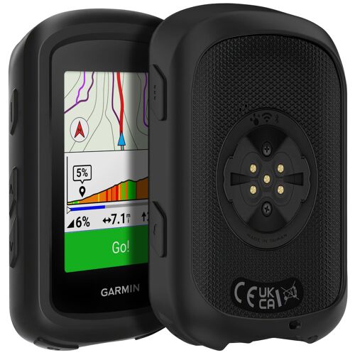 Coque Pour Garmin Edge 540 / Edge 840 - Housse Etui Silicone Noir Protection Souple Phonillico®