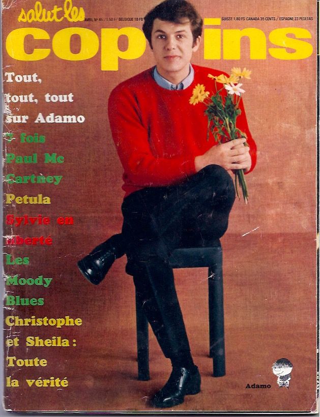 Salut Les Copains N° 45 : Tout,Tout,Tout Sur Adamo