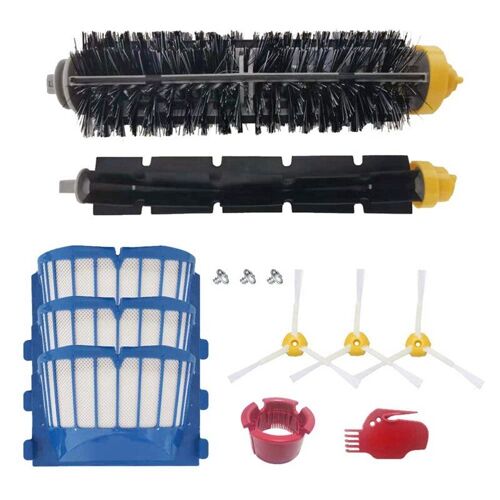 Filtres HEPA de remplacement pour Irobot Roomba 600 série 630 650, 1 ensemble de pièces de brosse à rouleau