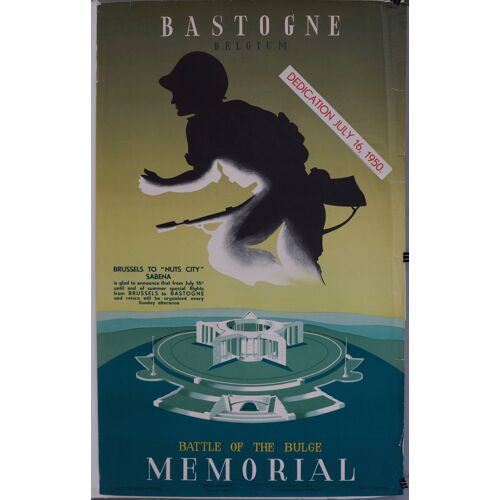 Affiche Bastogne Mémorial