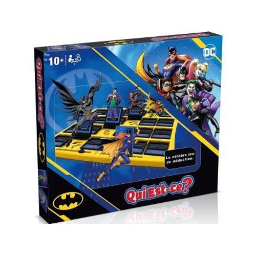 Devine Qui Est Ce Le Personnage Mystere - 24 Portraits Batman - Classique Version Fr - Set Jeu De Societe Et Carte Tigre