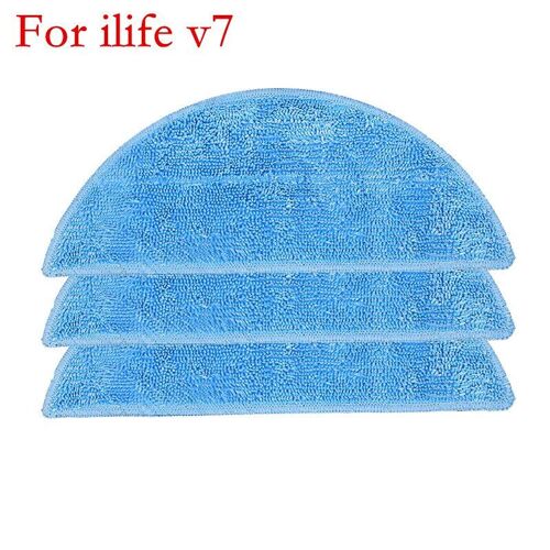 Pièces de rechange pour aspirateur Robot ILife V7 CHUWI V7, tampons de nettoyage, 3 pièces