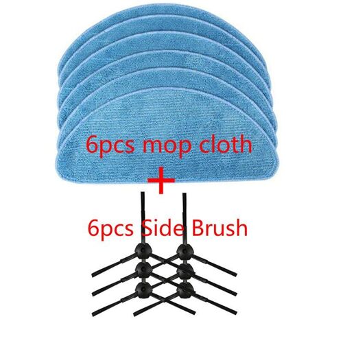 Pièces pour aspirateur robot ilife V7s pro ILIFE V7 V7S Plus, brosse latérale en tissu