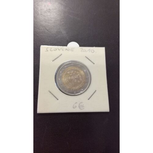 2 Euro Commemorative Slovenie 2010 En L Etat Sur Les Photos