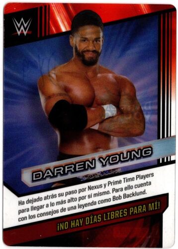 Trading Card Panini Wwe Version Espagnole 2016 Darren Young 046