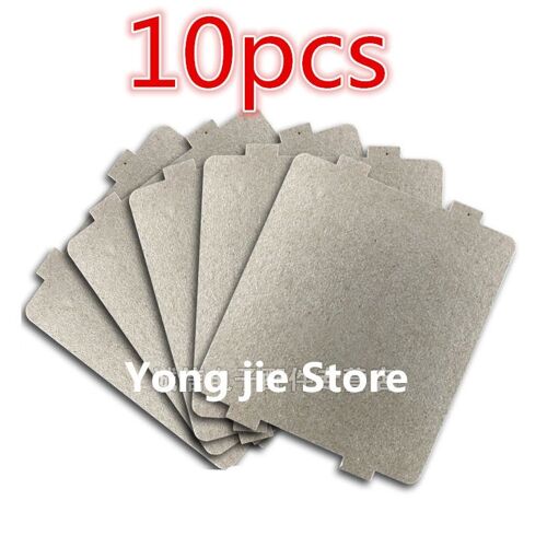 Feuilles de mica pour fours à micro-ondes, 9.9x10.8cm, 10 pièces de rechange pour plaques de four à micro-ondes Midea magnétron cap