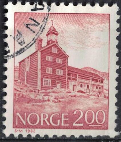 Norvège 1982 Oblitéré Used Royal Residence Tofte Résidence Royale Dovre Su