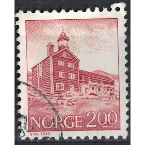 Norvège 1982 Oblitéré Used Royal Residence Tofte Résidence Royale Dovre Su
