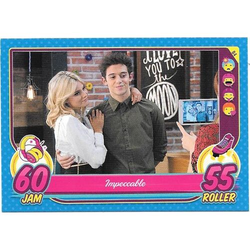 N° 84 Impeccable Trading Card Game Soy Luna Topps Disney