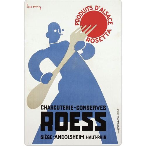 Affiche Roess Charcuterie Haut Rhin