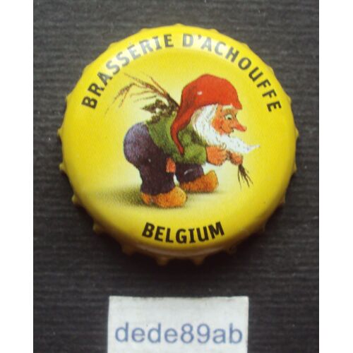 Capsule De Bière " La Chouffe " Brasserie D' Achouffe . Belgium . Belgique .