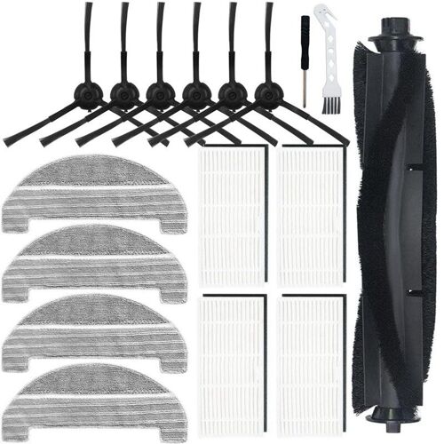 Pièces de rechange pour aspirateur Robot Proscenic M8pro, brosse latérale, filtre HEPA, accessoires