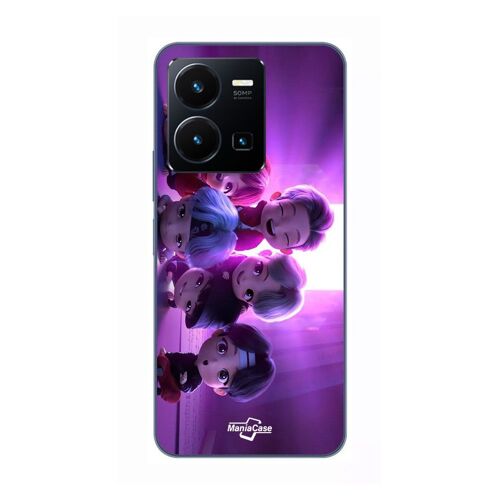 Coque Pour Vivo Y35 4g Bts Groupe Animation Kpop