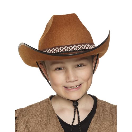 Chapeau Cowboy Marron Enfant Tu