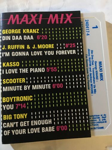 Maxi Mix Cassette Audio