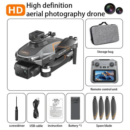 A22 Max Gps Drone 8k Professionnel Hd Double Caméra 5g Fpv Dron 5km Photographie Aérienne Sans Brosse Grand Écran Pliable Quadrirotor-A22 Pro Max-Oas-
