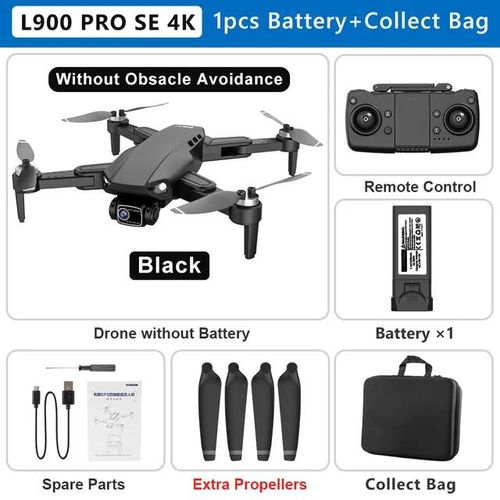 Jhd L900 Pro Se Max Gps Drone 4k Professionnel Double Caméra Hd 5g Wifi 360 ° Drone Lyzrc L900 Se Max Sans Balais Pour Éviter Les Obstacles-B-L900se -Handbag1b-