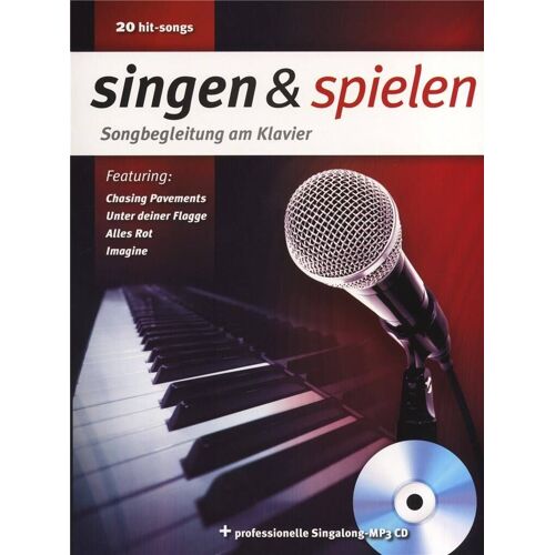 Singen & Spielen - Songbegleitung Am Klavier - Recueil Avec Cd Piano, Voix Et Guitare Bwh7517 9783865434579