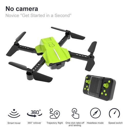 Nouveau K10 Mine Drone De Poche 8k Hd Caméra Fpv Rc Professionnel Rtf Quadopter Pliable Évitement D'obstacles Avion Cadeau Enfants Enfant-Green No Camera-