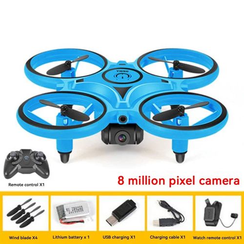 Xiaomi Rc Intelligent Geste Induction Drone Montre Quadrirotor Résistant Aux Chutes Suspension Télécommande Petit Avion Jouet 2025-02 720p Camera-
