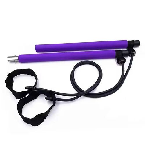 11 Pièces/Ensemble Corde De Traction,Bandes De Résistance,Équipement De Fitness Portable,Sangle De Cheville,Extenseur De Poitrine,Bande D'exercice Élastique Sport Audacieux-Purple-