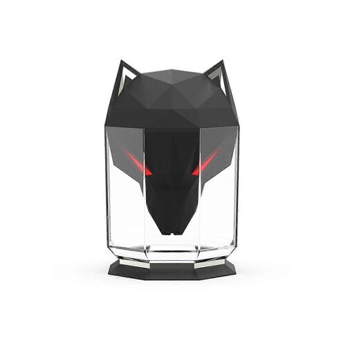 650ML Wolf Humidificateur D'air USB Électrique Diffuseur D'huiles Essentielles Portable Pulvérisateur De Brume Fraîche avec pour H