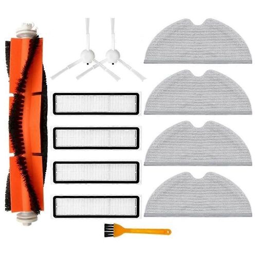 Pièces d'aspirateur Brosse latérale principale Vadrouilles Chiffons Filtre HEPA pour D9 Bot L10 Pro Pièces d'aspirateur