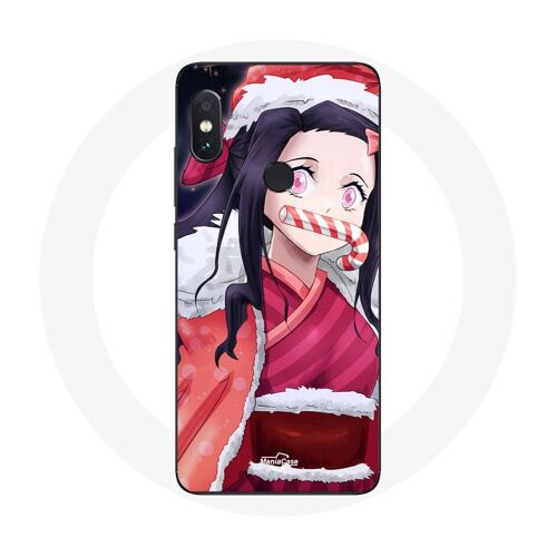 Coque Pour Xiaomi Redmi Note 5 Ai Dual Camera Anime Demon Slayer Kamado Nezuko Le Jour De Noël 2023