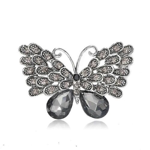 Broches Papillon En Cristal Strass Pour Femmes Broche Broche Manteau Banquet Mariage Broche Cadeaux