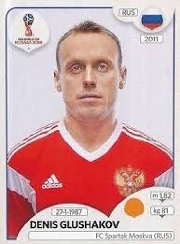 Panini World Cup 2018 Denis Glushakov