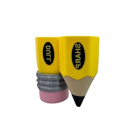 Organisateur de Pencil Pal, nouveau porte-crayon Sharp-Dull, accessoire de bureau d'organisateur de rangement de crayon mignon