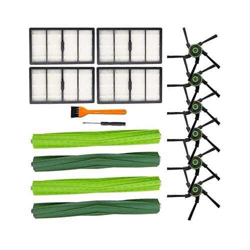 Brosses à rouleau Pièces pour S9 (9150) S9 + S9 Plus (9550) S Series Robot Cleaner Filtre à brosse latérale