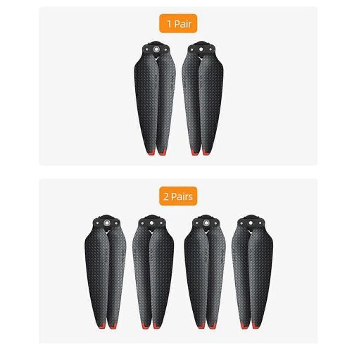 Pour Air 3 Hélice En Fibre De Carbone 8747f Hélice Lame Dégagement Rapide Haute Résistance Portable Drone Wing Accessoires, 4pcs-Générique