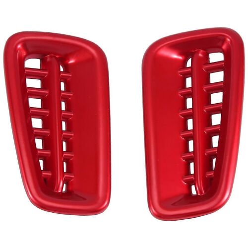 2pcs Côté Tableau De Bord Couverture Garniture Décor Pour 11th 2022 2023 Rouge Intérieur Accessoires
